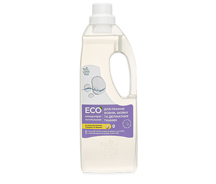 ЕКОконцентрат для прання вовни, шовку та делікатних тканин